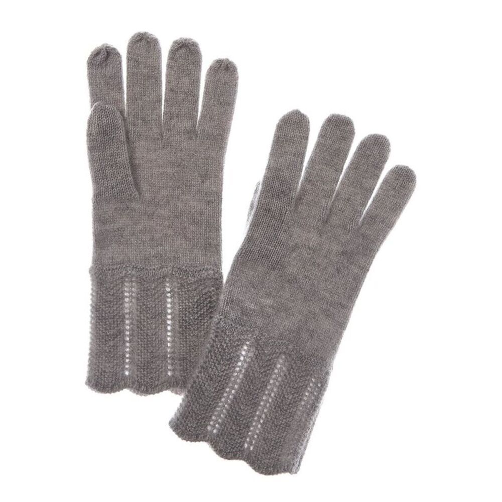 Sofiacashmere Cashmere Gloves, Grey